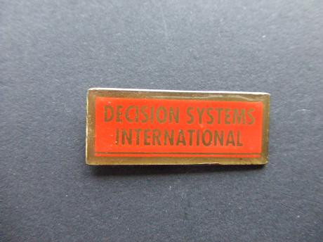 Decision systems international software provider